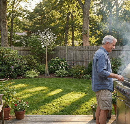Windart 80-Inch Kinetic Wind Sculpture